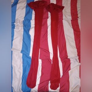 Vintage Red stockings